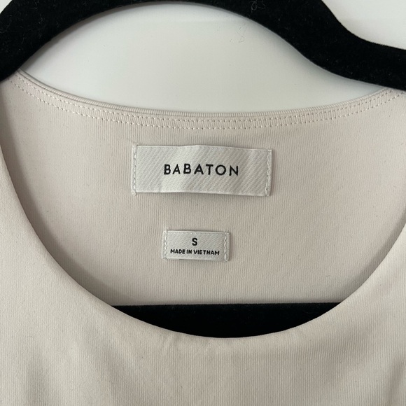 Aritzia Babaton Contour Dress with side Runching - Picture 2 of 4